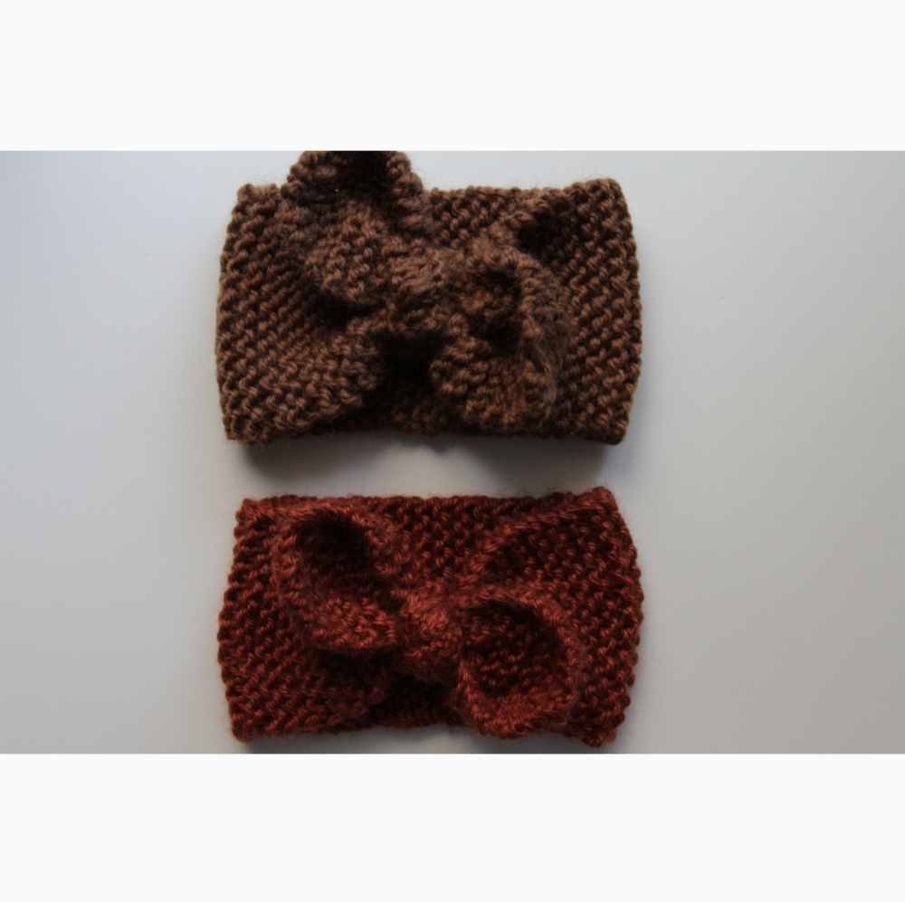 Knit headband / topper